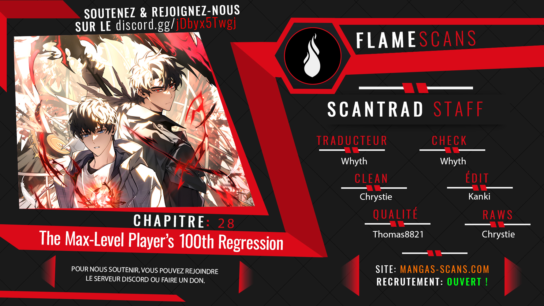 Read The Max-Level Player’s 100th Regression FR Manga Online