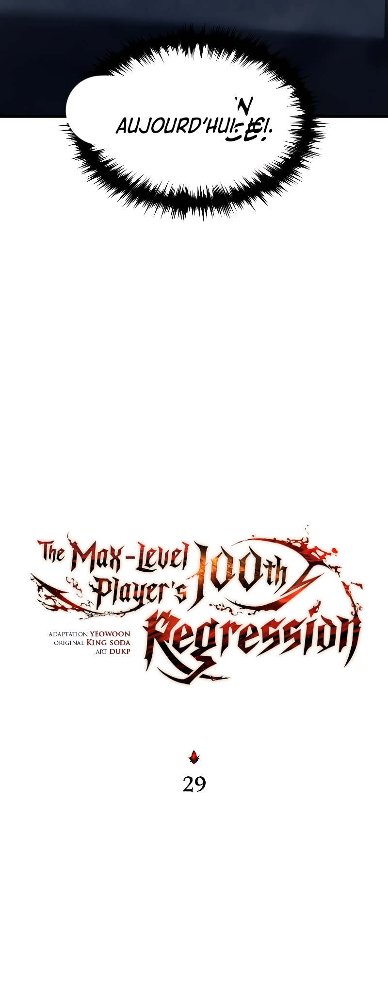 Read The Max-Level Player’s 100th Regression FR Manga Online