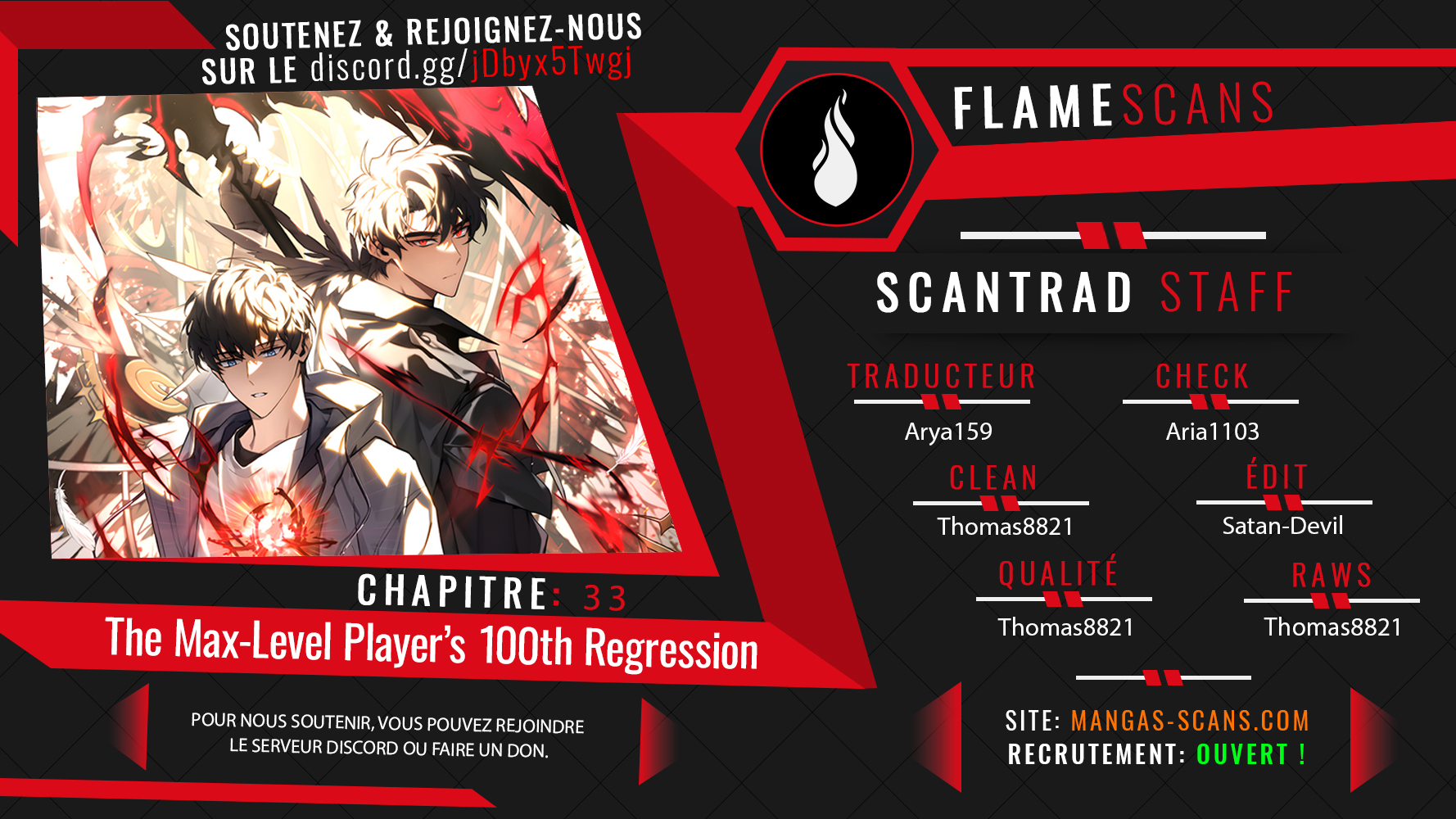 Read The Max-Level Player’s 100th Regression FR Manga Online