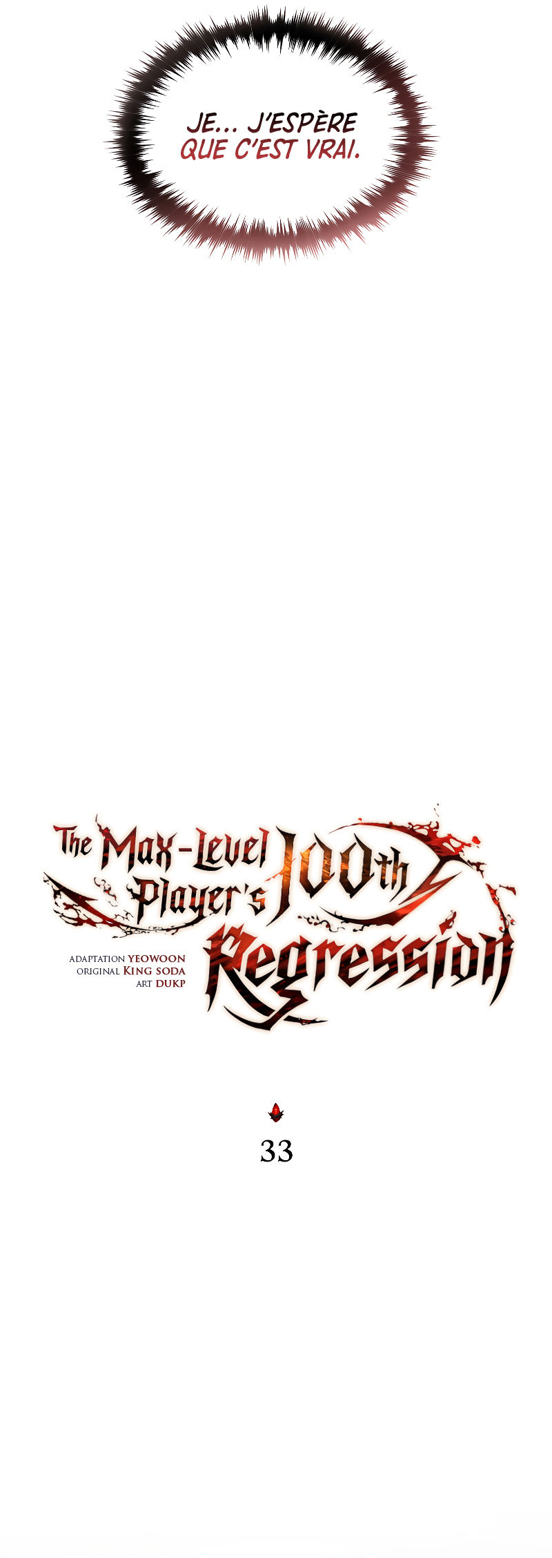 Read The Max-Level Player’s 100th Regression FR Manga Online