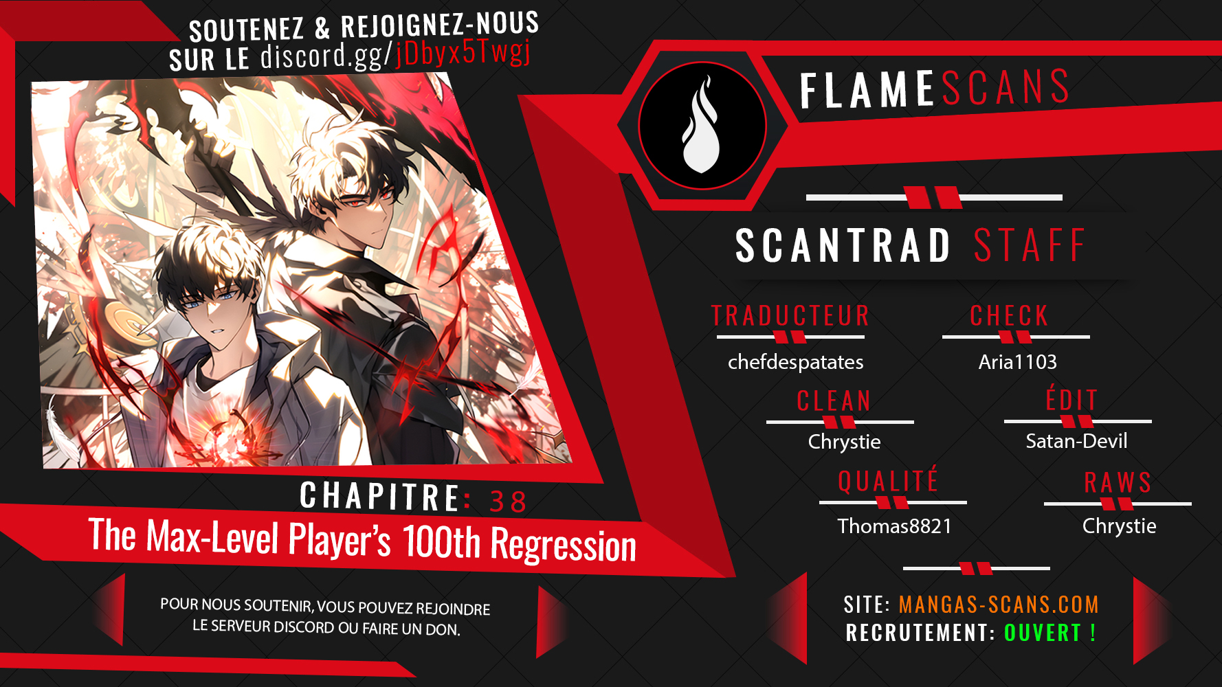 Read The Max-Level Player’s 100th Regression FR Manga Online