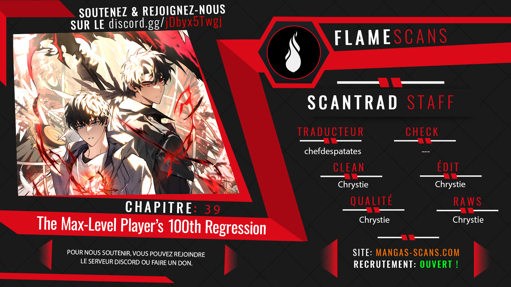 Read The Max-Level Player’s 100th Regression FR Manga Online