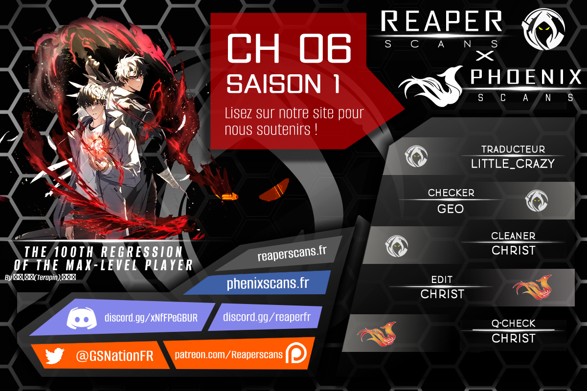 Read The Max-Level Player’s 100th Regression FR Manga Online