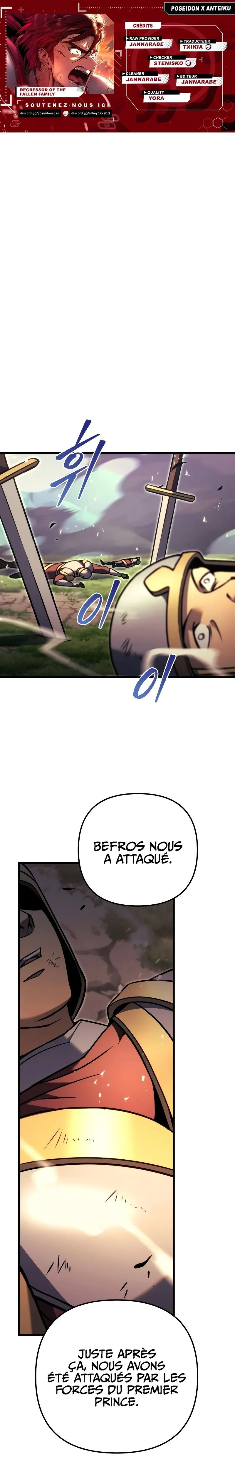 Read The Regressor Of The Fallen Family FR Manga Online
