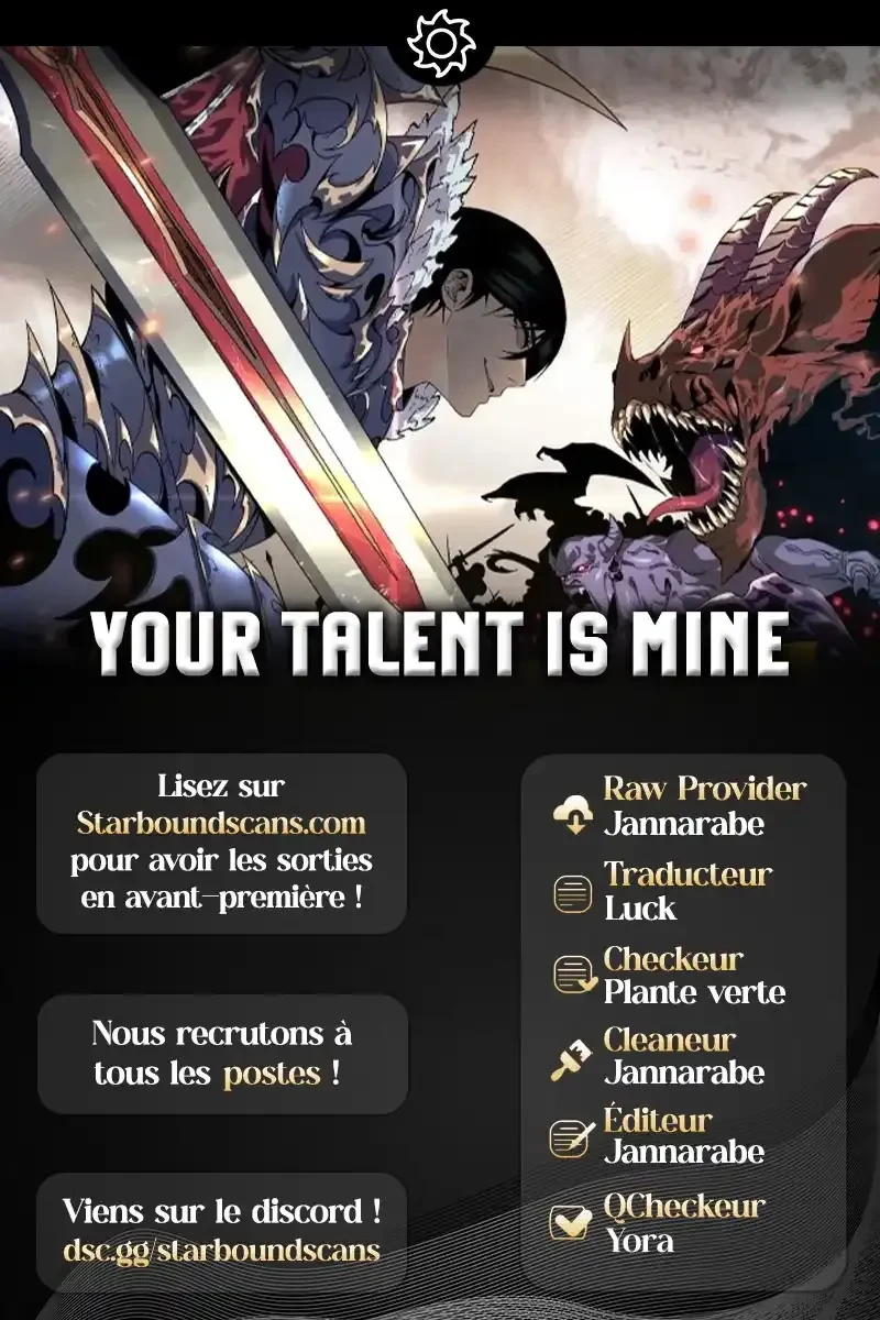 Read Your Talent is Mine FR Manga Online