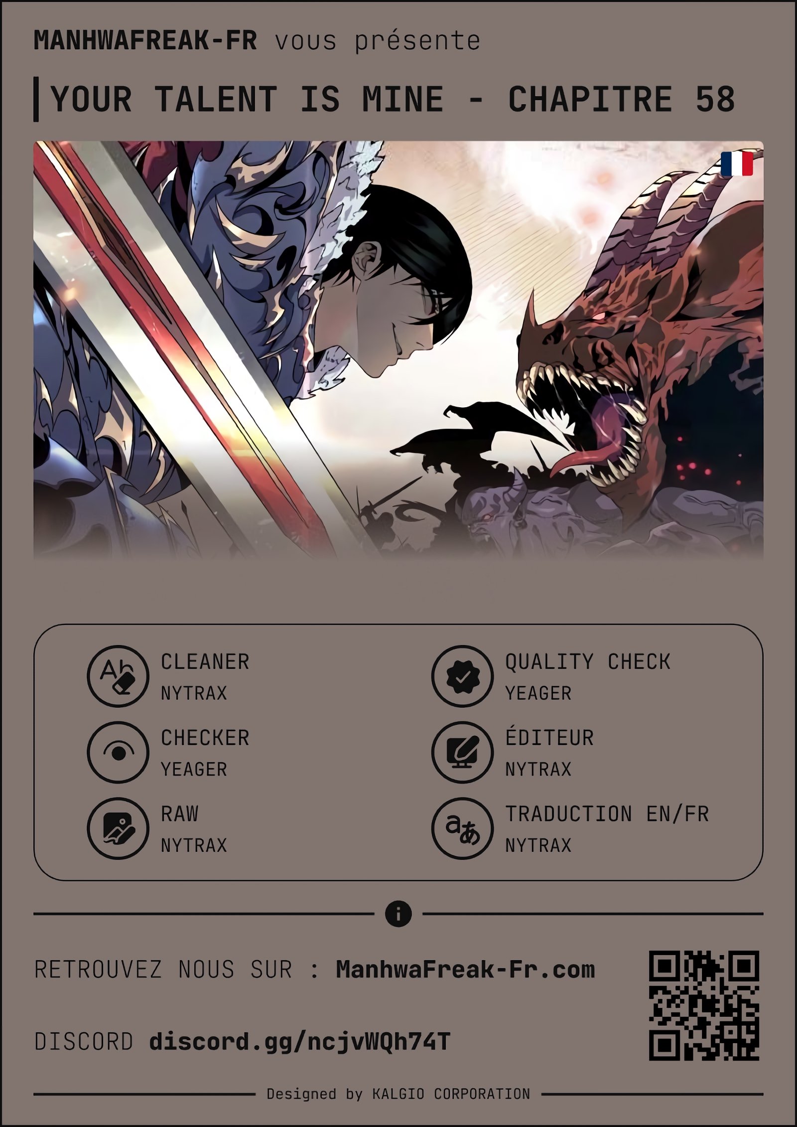Read Your Talent is Mine FR Manga Online