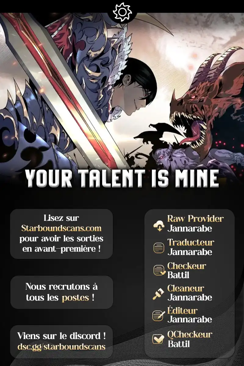 Read Your Talent is Mine FR Manga Online