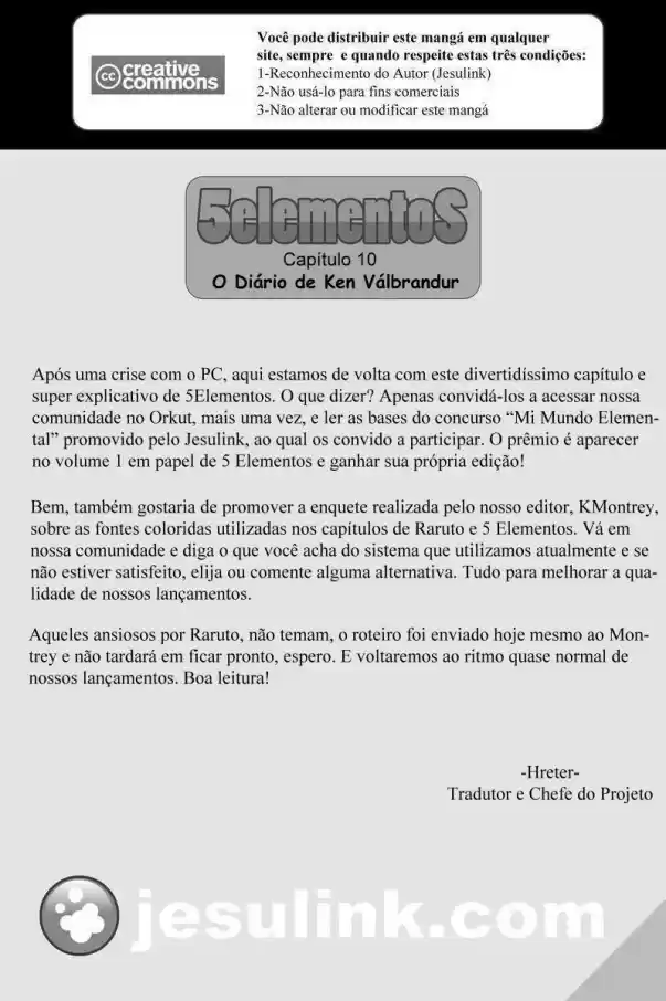 Read 5elementos PT Manga Online