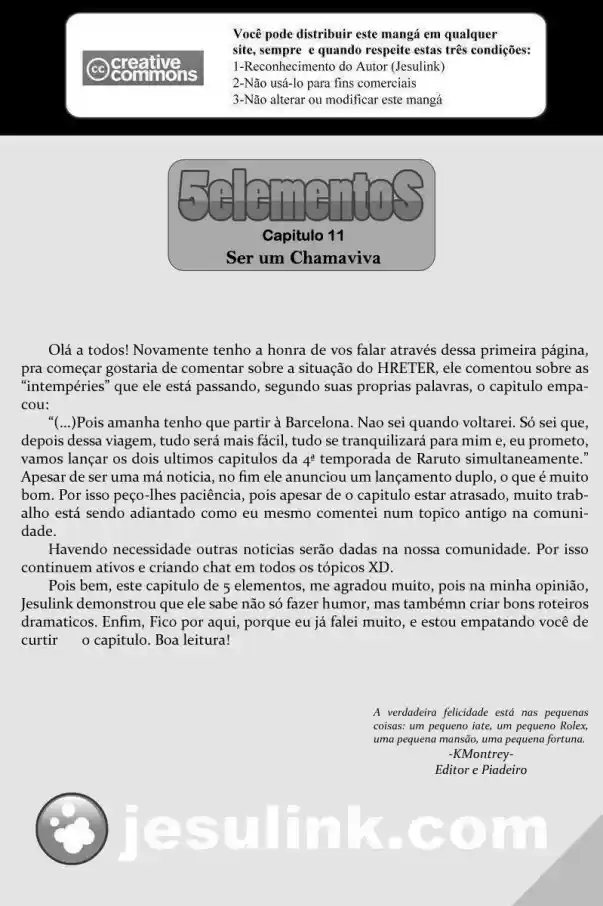 Read 5elementos PT Manga Online