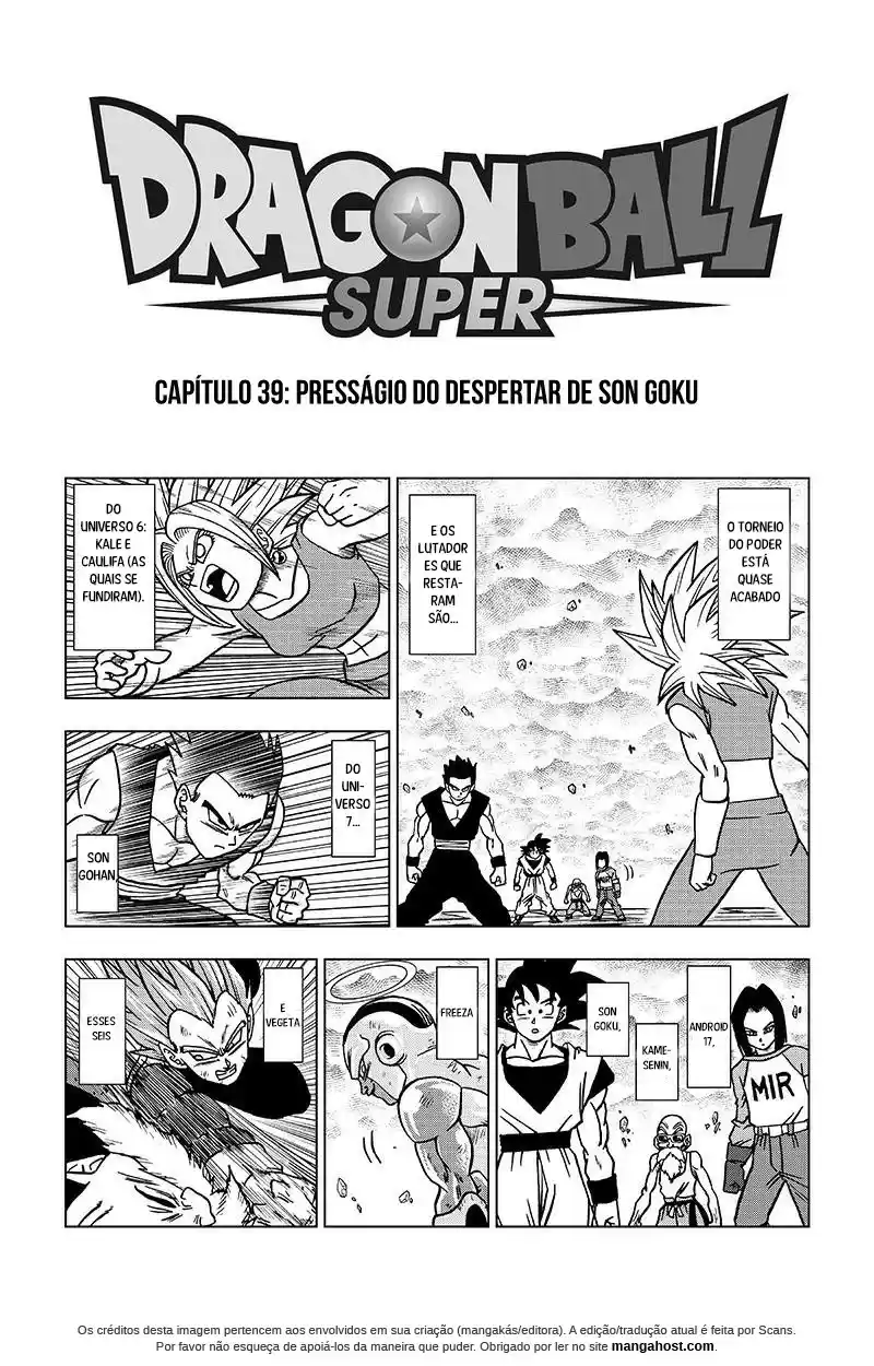 Read Dragon Ball Super pt Manga Online