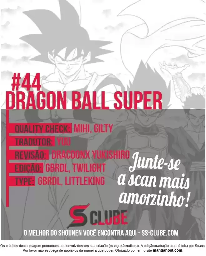 Read Dragon Ball Super pt Manga Online