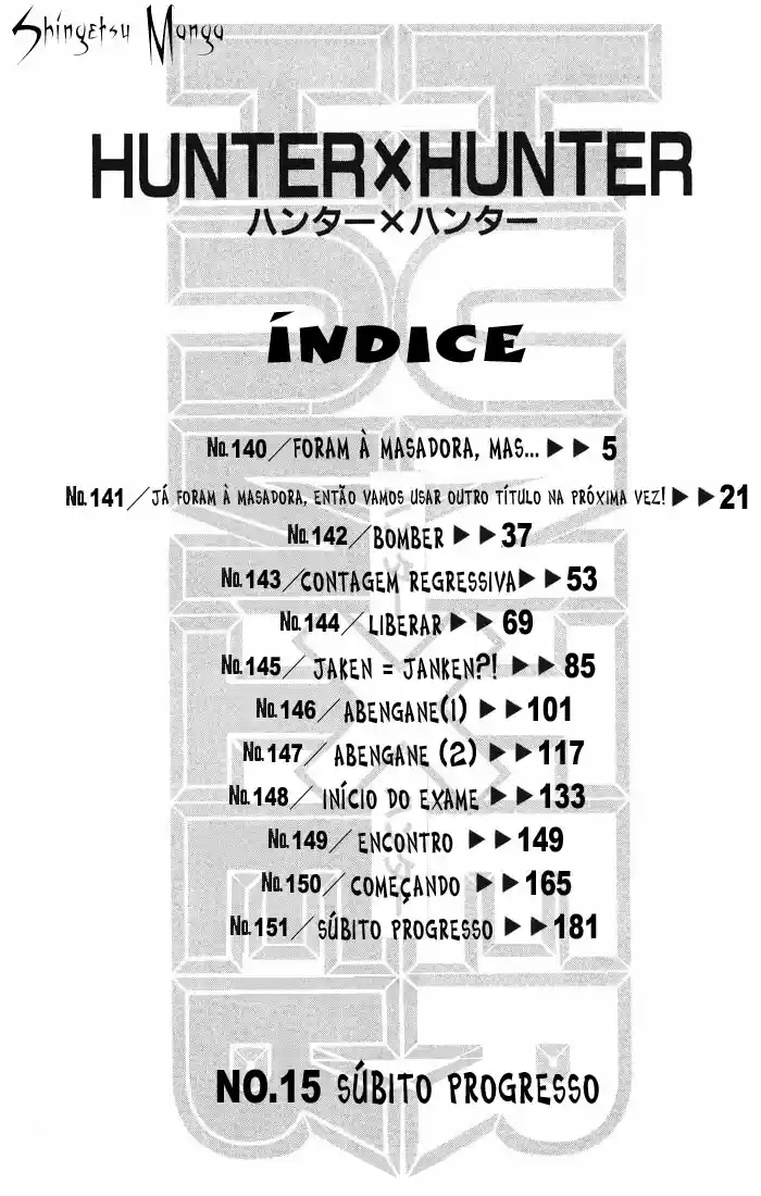 Read Hunter x Hunter PT Manga Online