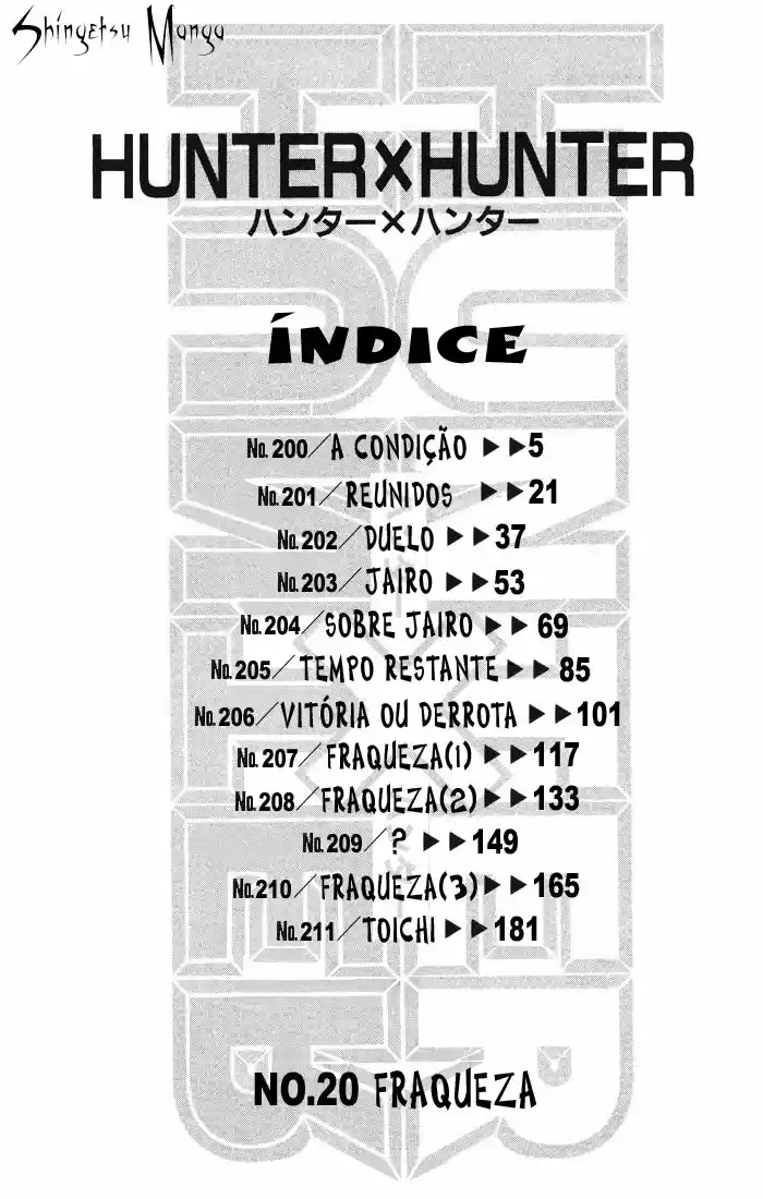 Read Hunter x Hunter PT Manga Online