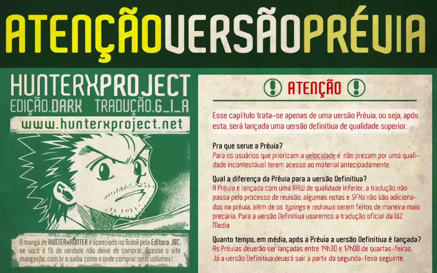 Read Hunter x Hunter PT Manga Online