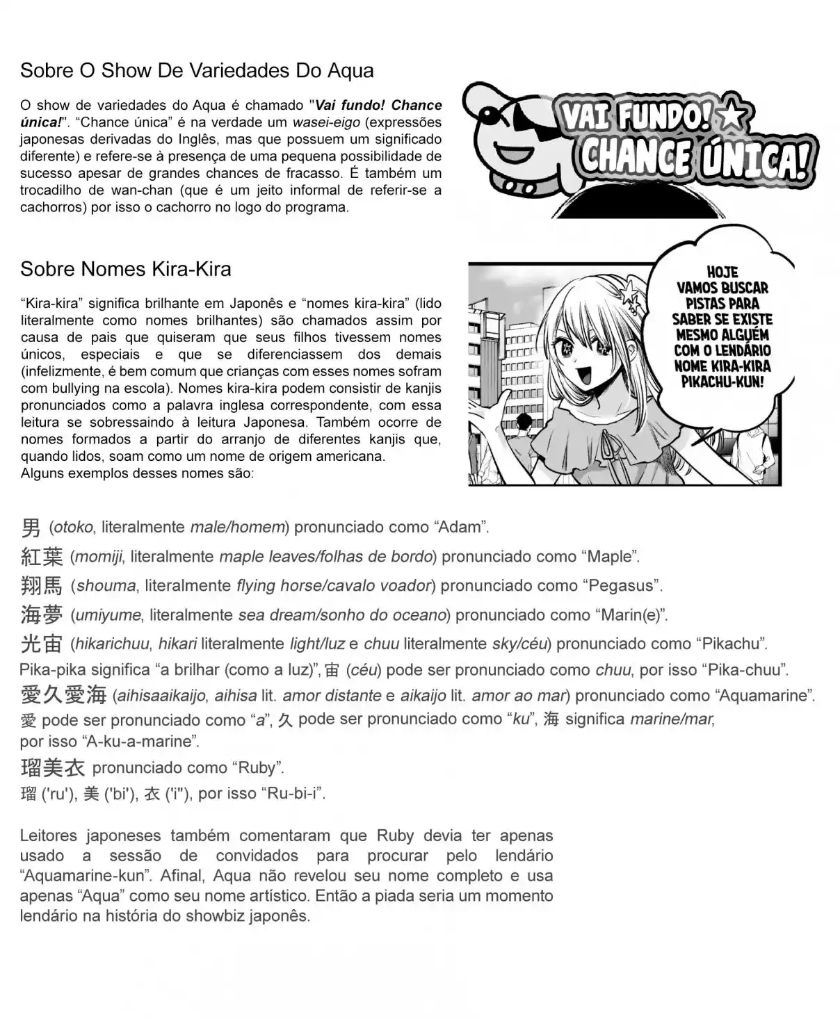 Read Oshi No Ko PT Manga Online
