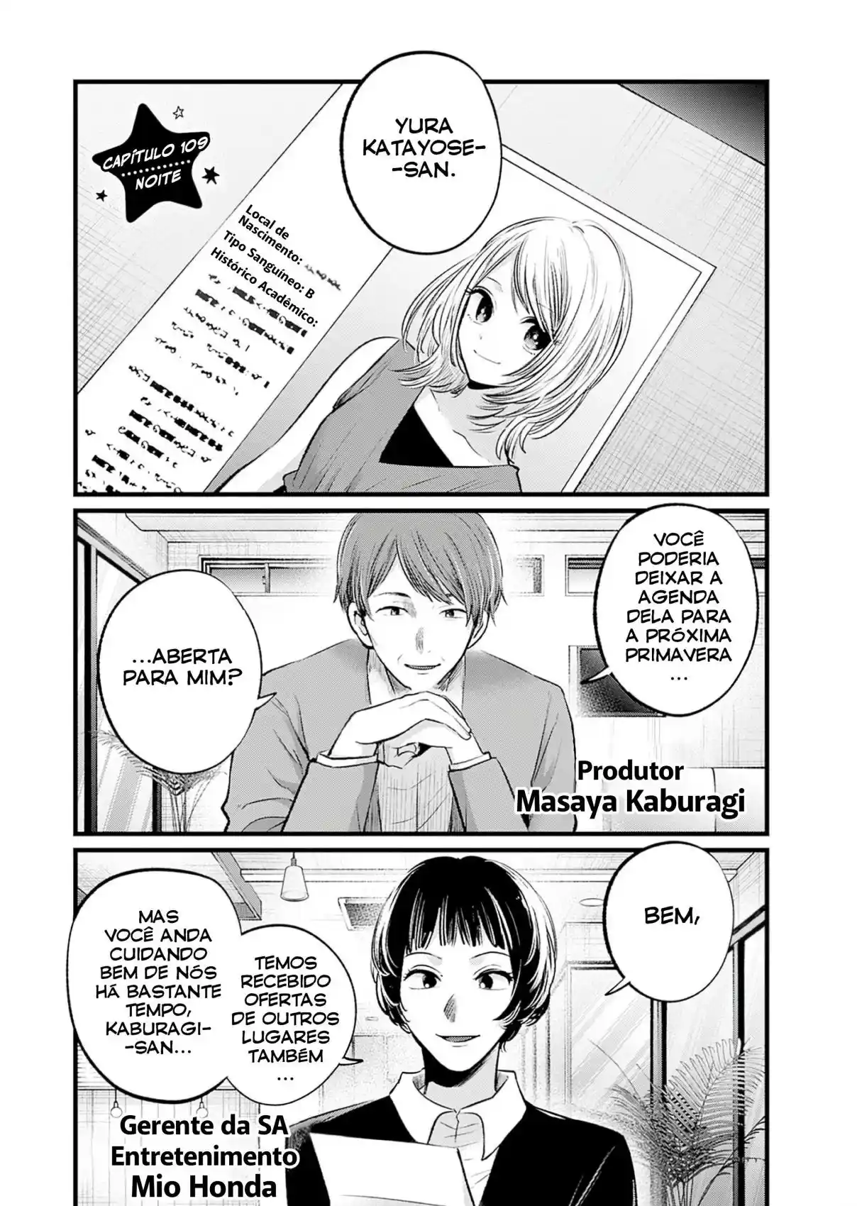 Read Oshi No Ko PT Manga Online
