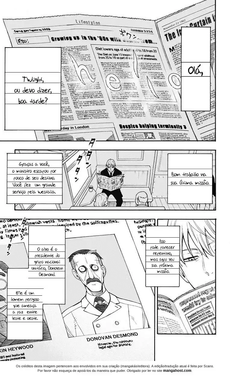 Read Spy X Family pt Manga Online