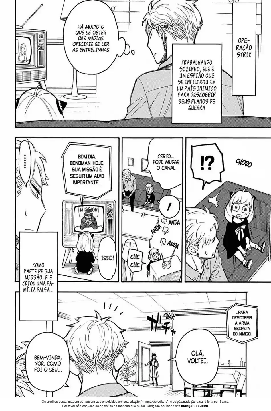Read Spy X Family pt Manga Online