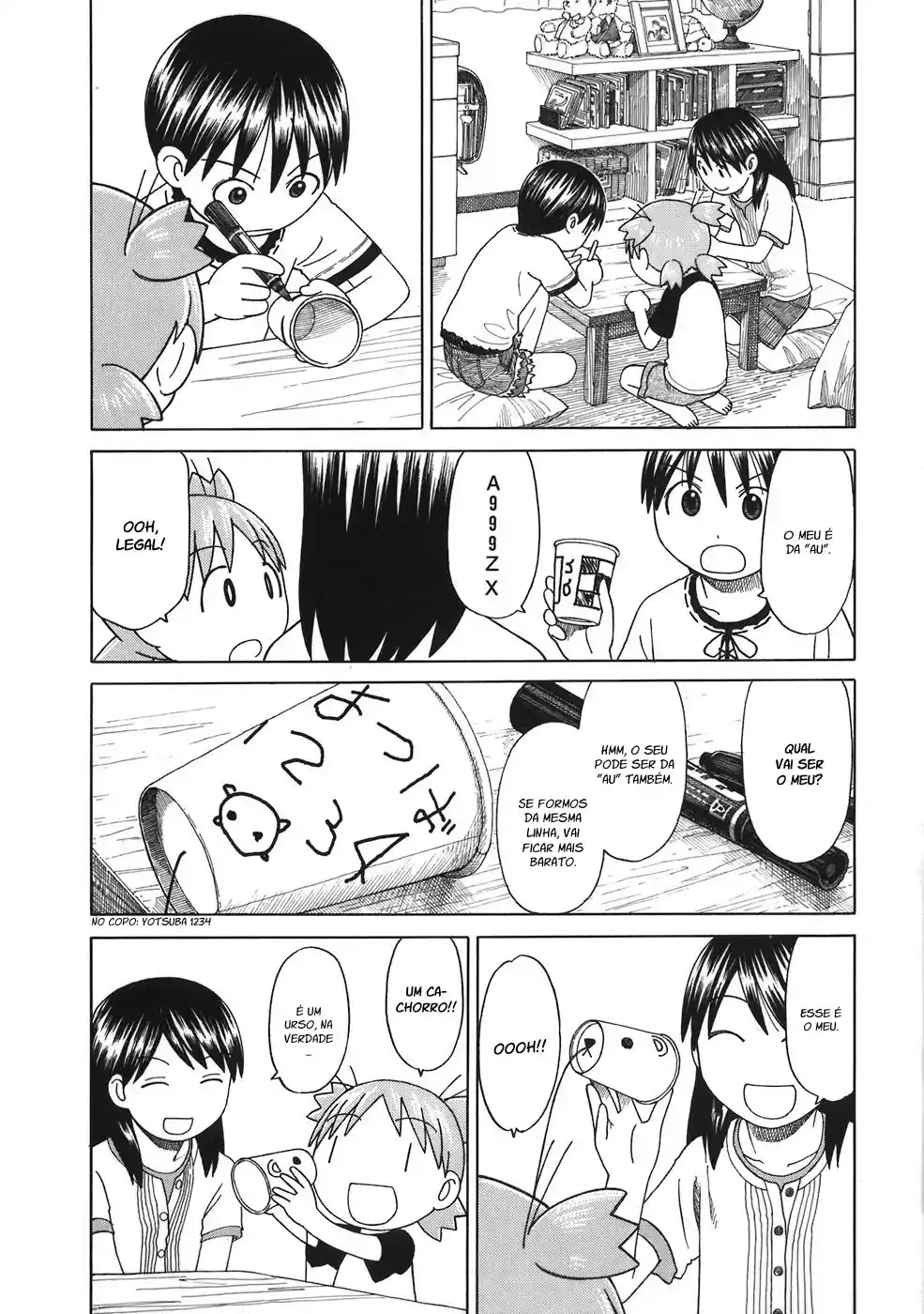 Read Yotsuba&! PT Manga Online